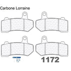 2 jeux de plaquettes Carbone Lorraine type 1172