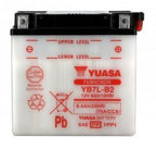 Batterie YUASA type YB7L-B2 (livrée sans acide)