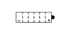 Batterie YUASA type YB7L-B2 (livrée sans acide)
