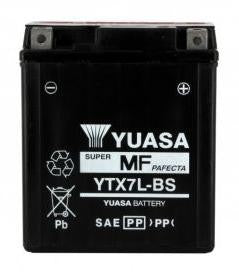 Batterie YUASA type YTX7L-BS AGM (avec acide)