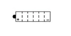 Batterie YUASA type YB7-A (livrée sans acide)