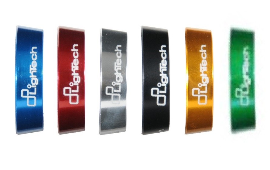 Inserts pour embout de guidon LighTech bicolore