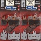 Plaquettes Carbone Lorraine de frein avant - Yamaha YZF-R1 ABS 2012-2014