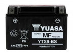 Batterie YUASA type YTX9-BS AGM (avec acide)