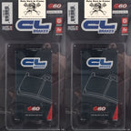 Plaquettes racing Carbone Lorraine de frein avant - Ducati 848 Evo 2010-2012