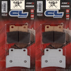 Plaquettes Carbone Lorraine de frein avant - Aprilia 750 Shiver GT /ABS 2009-2012