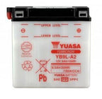 Batterie YUASA type YB9L-A2 (livrée sans acide)