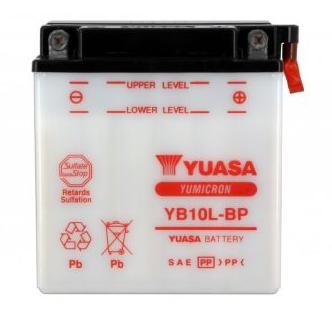 Batterie YUASA type YB10L-BP (livrée sans acide)