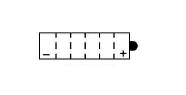Batterie YUASA type YB10L-BP (livrée sans acide)