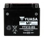 Batterie YUASA type YTX12-BS AGM (avec acide)