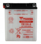 Batterie YUASA type YB12A-A (livrée sans acide)