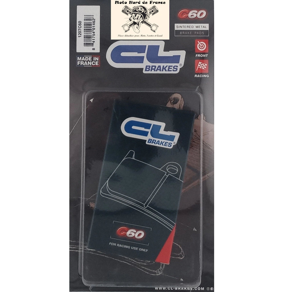 Plaquettes de frein racing Carbone Lorraine type 1207 C60