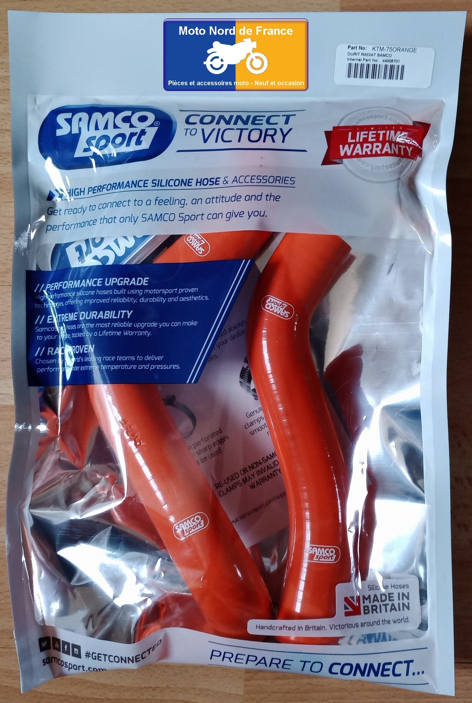 Durites silicone Samco - KTM 690 SMC /R 2014-2019 (KTM-75)