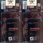 Carbon Lorraine racing front brake pads - Triumph 675 Daytona 2009-2018