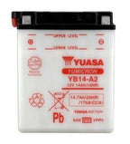 Batterie YUASA type YB14-A2 (livrée sans acide)