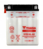 Batterie YUASA type SYB14L-A2 (livrée sans acide)