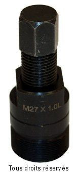 Arrache volant filetage mâle M27x1,0 mm pas à gauche