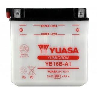 Batterie YUASA type YB16B-A1 (livrée sans acide)
