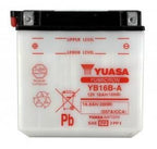 Batterie YUASA type YB16B-A (livrée sans acide)