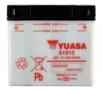 Batterie YUASA type 12C16A-3B (livrée sans acide)
