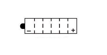 Batterie YUASA type 12C16A-3B (livrée sans acide)