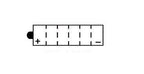 Batterie YUASA type HYB16A-A (avec acide)