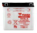 Batterie YUASA type YB18L-A (livrée sans acide)