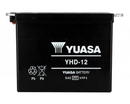 Batterie YUASA type YHD-12 (livrée sans acide)