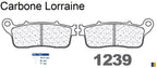 Plaquettes Carbone Lorraine de frein arrière - Honda VFR 1200 X Crosstourer DCT (auto) 2012-2014