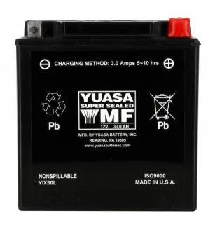 Batterie YUASA type YIX30L AGM (avec acide)