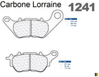 Plaquettes Carbone Lorraine de frein arrière - Yamaha 300 MT-03 2016-2021