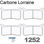 Plaquettes Carbone Lorraine de frein avant - Honda CB 1000 R 2018-2021