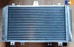 Radiateur à eau Bihr pour Kawasaki ZRX 1100 1997-2000