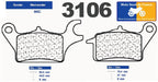 Plaquettes de frein Carbone Lorraine type 3106 MSC