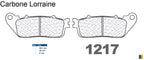Plaquettes de frein Carbone Lorraine type 1217 RX3