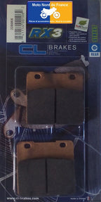 Plaquettes de frein Carbone Lorraine type 2280 RX3
