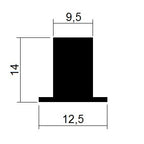 Insert caoutchouc M5