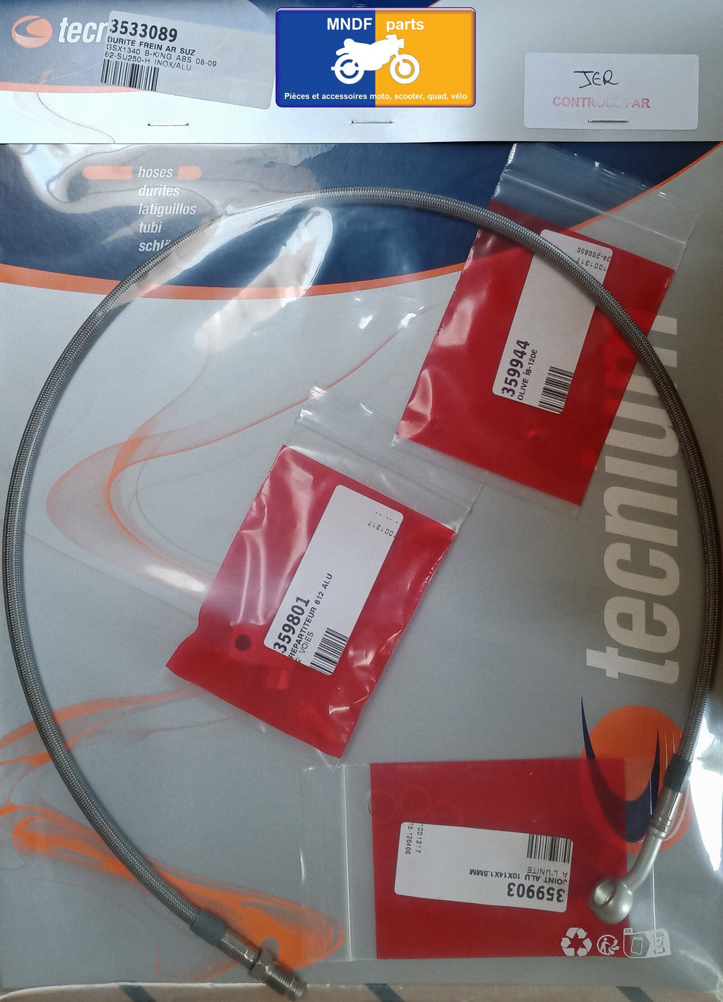 Durite aviation de frein arrière - Suzuki GSX 1300 B-King ABS 2008-2012