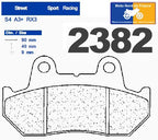 Plaquettes de frein Carbone Lorraine type 2382 RX3