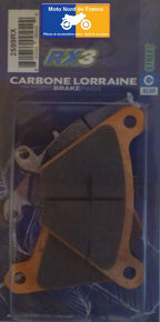 Plaquettes de frein Carbone Lorraine type 2599 RX3