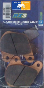 Plaquettes de frein Carbone Lorraine type 2718 RX3