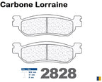 Plaquettes de frein Carbone Lorraine type 2828 RX3