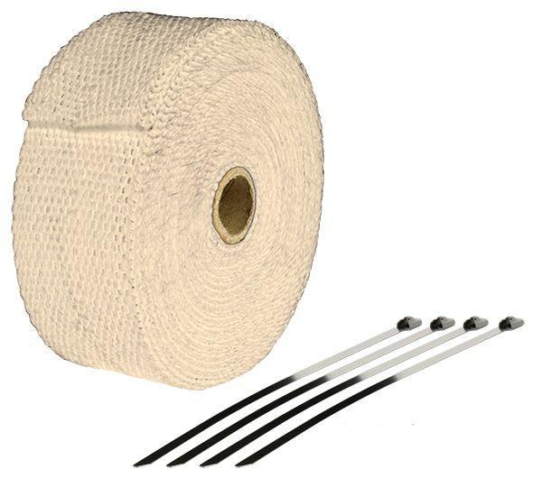 Bande thermique couleur cuivre pour échappement