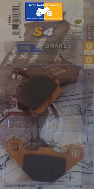 Plaquettes de frein Carbone Lorraine type 2469 S4