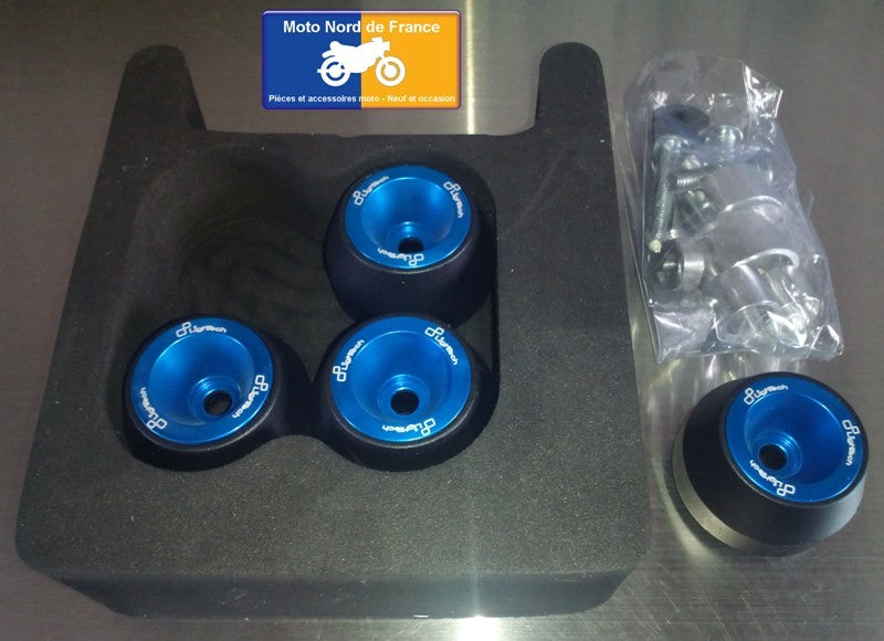 Protection axes de roue BMW S1000RR 2009-2016 couleur bleu