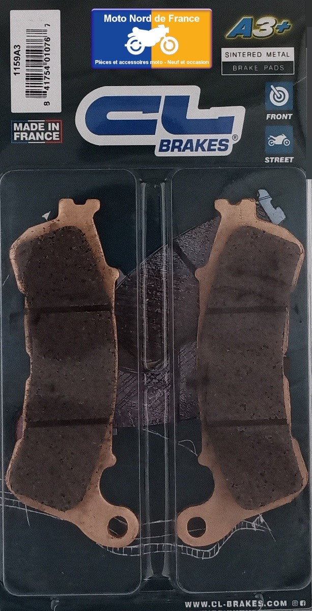 Plaquettes de frein Carbone Lorraine type 1159 A3+