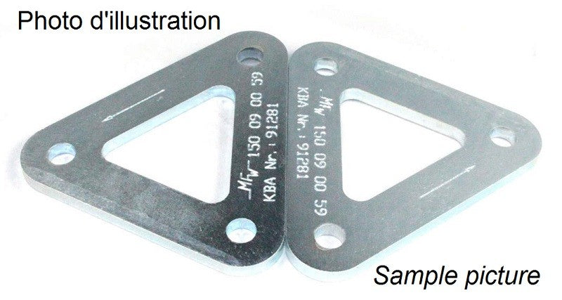 Kit abaissement Triumph 600 TT 2000-2006