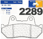 Plaquettes de frein Carbone Lorraine type 2289 A3+