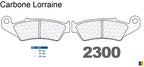 Plaquettes de frein Carbone Lorraine type 2300 A3+