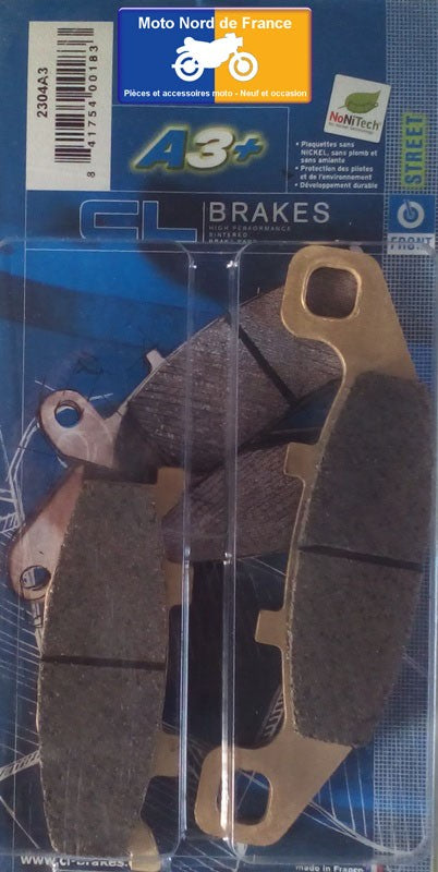 Plaquettes de frein Carbone Lorraine type 2304 A3+